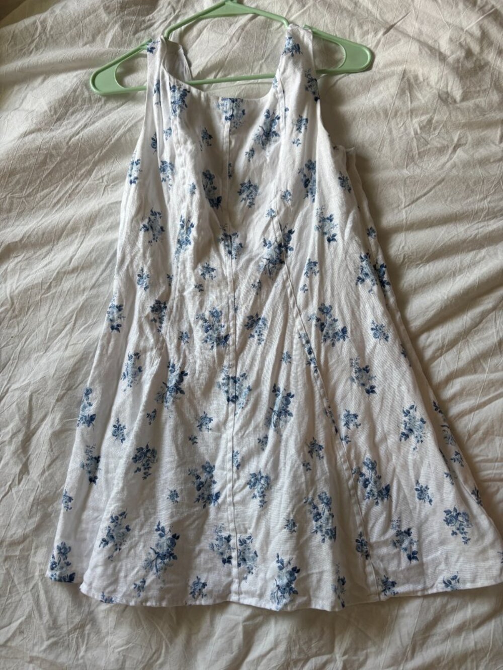 The Reformation Amorette Linen Dress - Picture 3 of 4